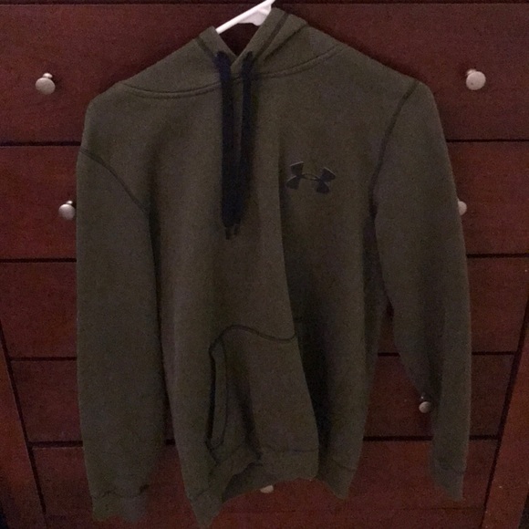 Olive Green Hoodie - Picture 1 of 2